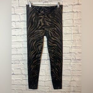 MRena Zebra Print Leggings, One Size